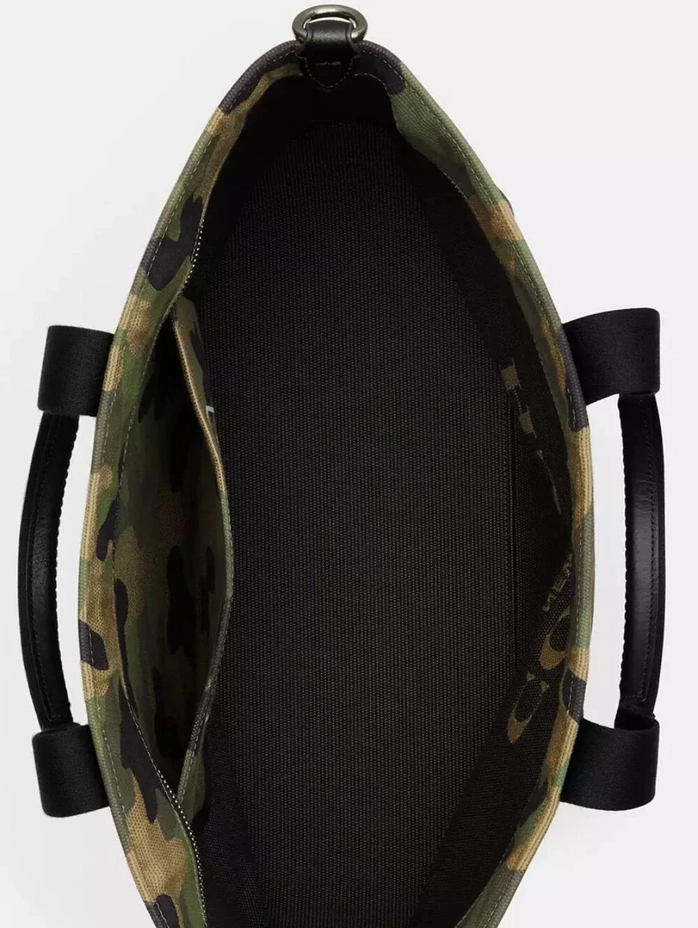 Coach Tote 38 In Camo Print